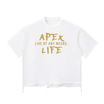 Apex Life® Snow Boxy T-shirt