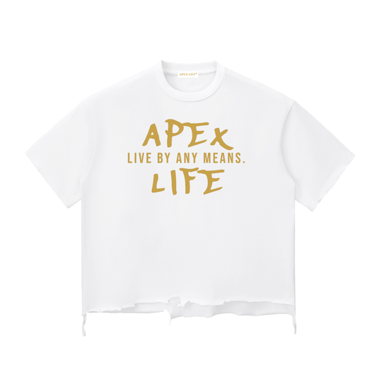 Apex Life® Snow Boxy T-shirt