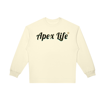 Apex Life® Rival Apricot Oversized Crew Sweatshirt