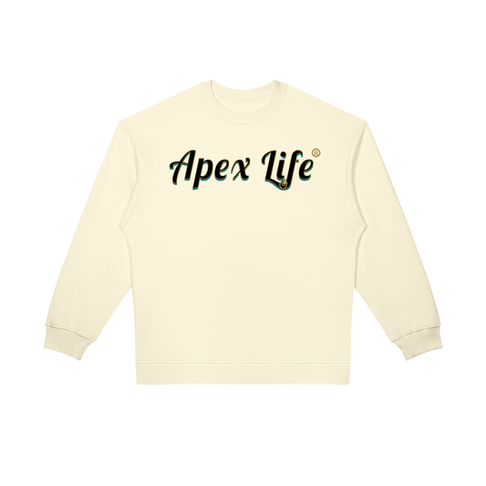 Apex Life® Rival Apricot Oversized Crew Sweatshirt