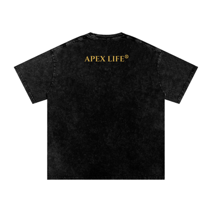 Apex Life® Snow Washed Oversized Cotton T-Shirt