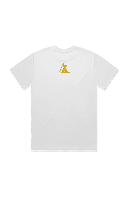 WHITE WILD SIDE HEAVY TEE