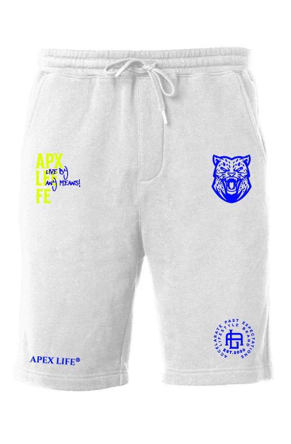 White APX LFE FE Midweight Fleece Shorts