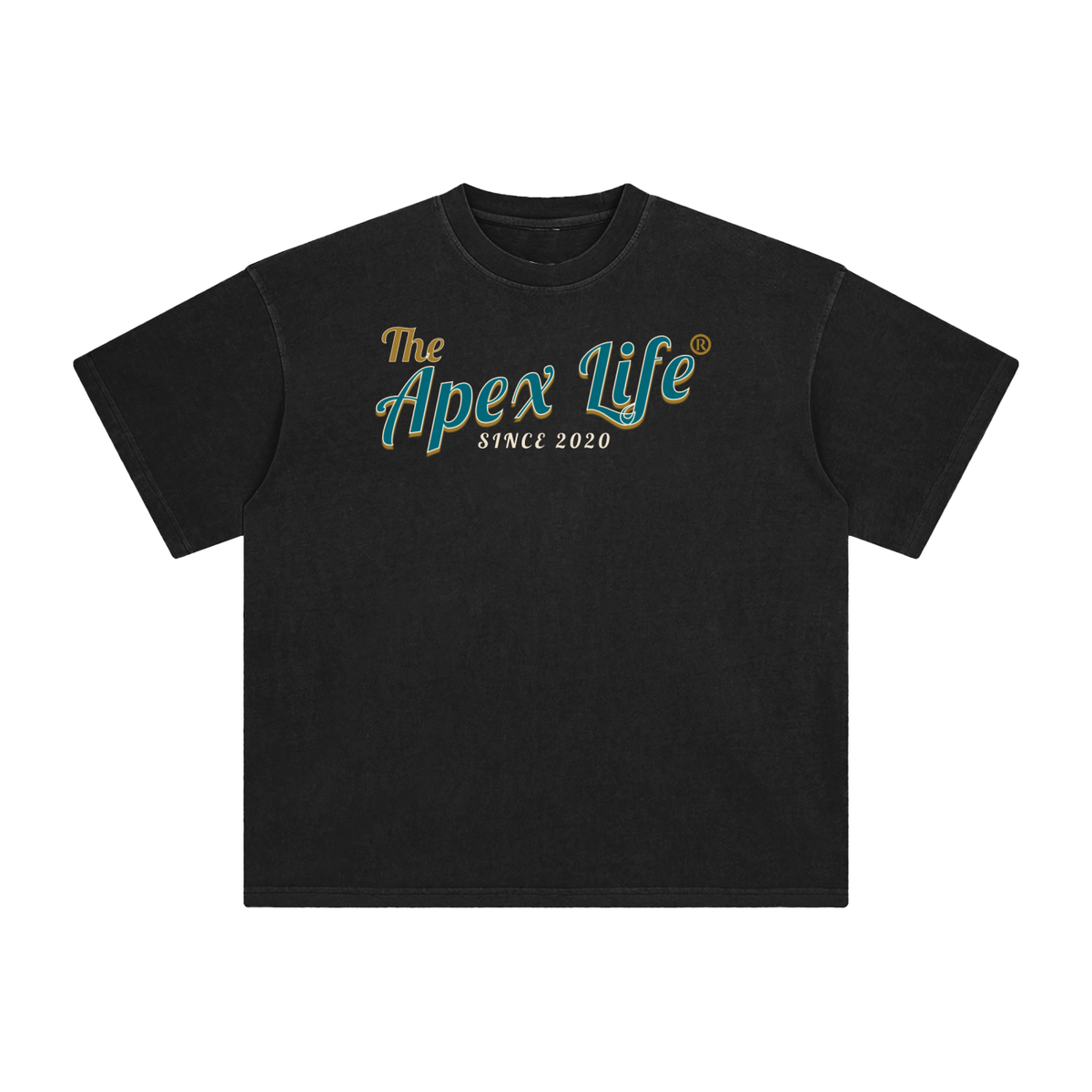 Apex Life® Black Enzyme Rival Washed T-Shirt