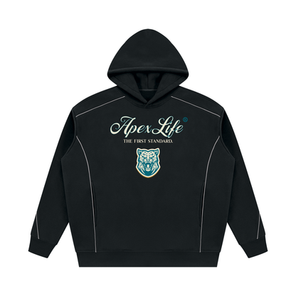 Apex Life® Premiere Oversized Piping Fleece Hoodie
