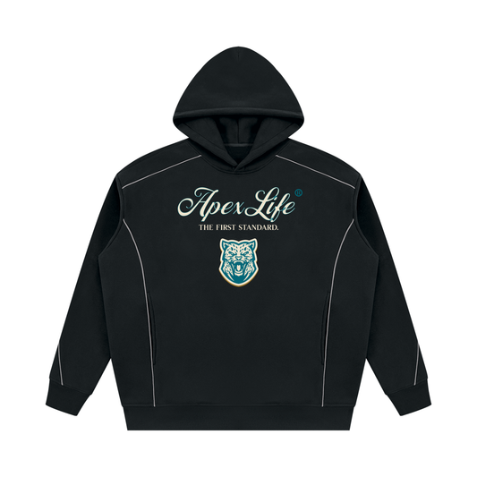 Apex Life® Premiere Oversized Piping Fleece Hoodie