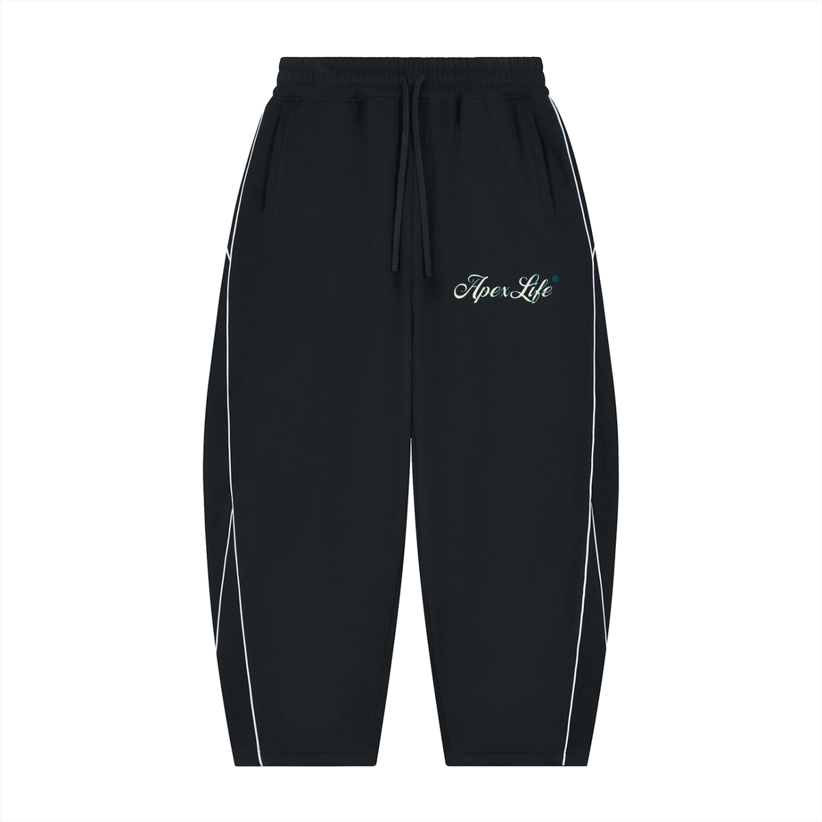 Apex Life® Premiere Piping Fleece Barrel Leg Sweatpants
