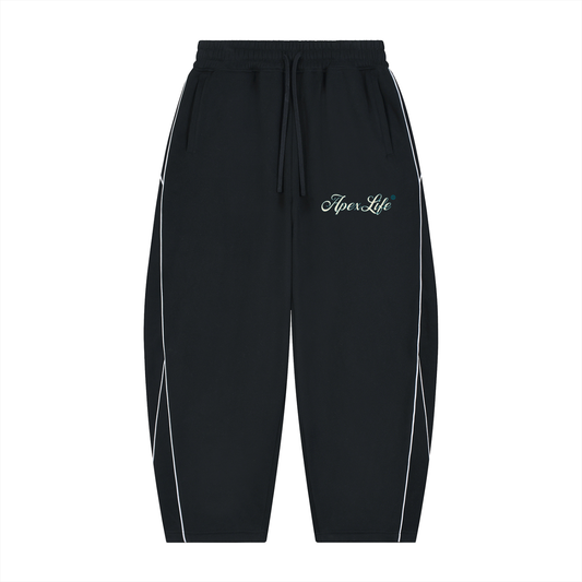 Apex Life® Premiere Piping Fleece Barrel Leg Sweatpants